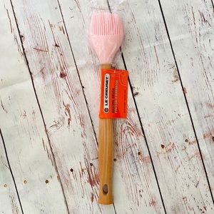 Le Creuset Pink Basting Brush Wood Handle